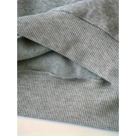 Women's Plus Size Soft Casual Hooded Sweatshirt with Artistic Back Print - Black & White & Bird Design, Kangaroo Pocket, Relaxed Fit, Machine Washable, All-Season Comfort, Ladies Sweatshirts, Decorative Text Design