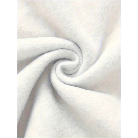 [Floral Moon Hoodie] Soft & Comfortable Plus Size Women's Floral Moon & Hoodie | Casual Long Sleeve Pullover with Pockets, Oversized Daily Wear, Purple & Blue Design