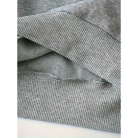 Plus Size Floral Rose Print Hoodie - Cozy, Stylish, 100% Polyester Knit Fabric, Slight Stretch for Fall/Winter