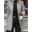 Women'S Plus Size Casual Chic Long Sleeve Blazer - Lightweight Non-Stretch Fabric, Button Front, Lapel Collar, Solid Color, Spring/Fall Fashion Jacket, Spring Outerwear | Buttonfront Jacket | Structured Design